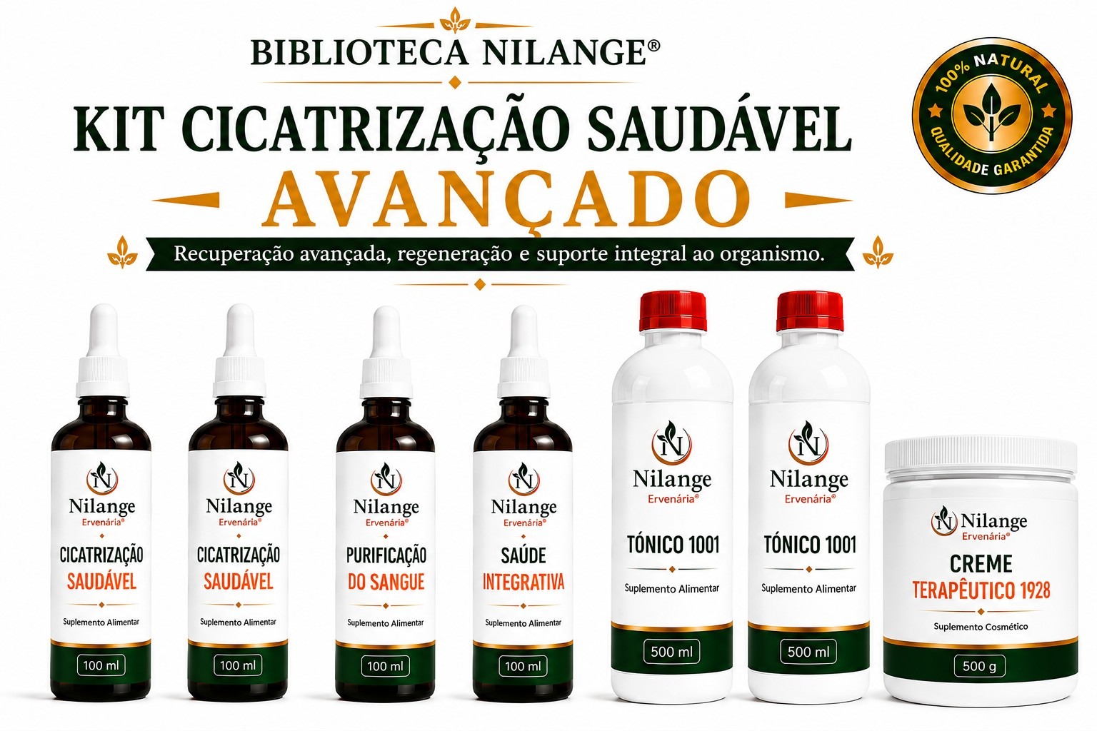 Kit Cicatrização Saudável Avançado