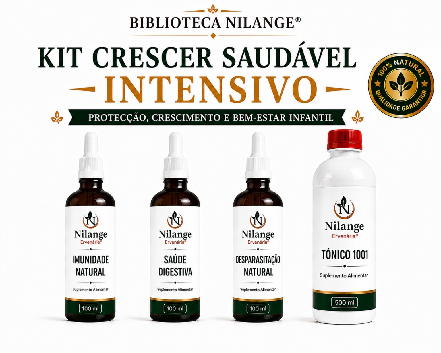 Kit Crescer Saudável Intensivo