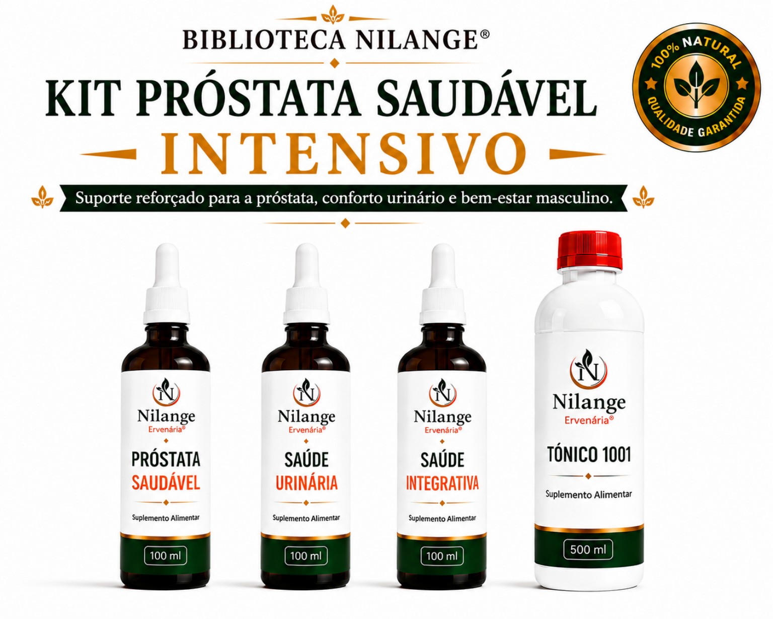 Kit Próstata Saudável Intensivo