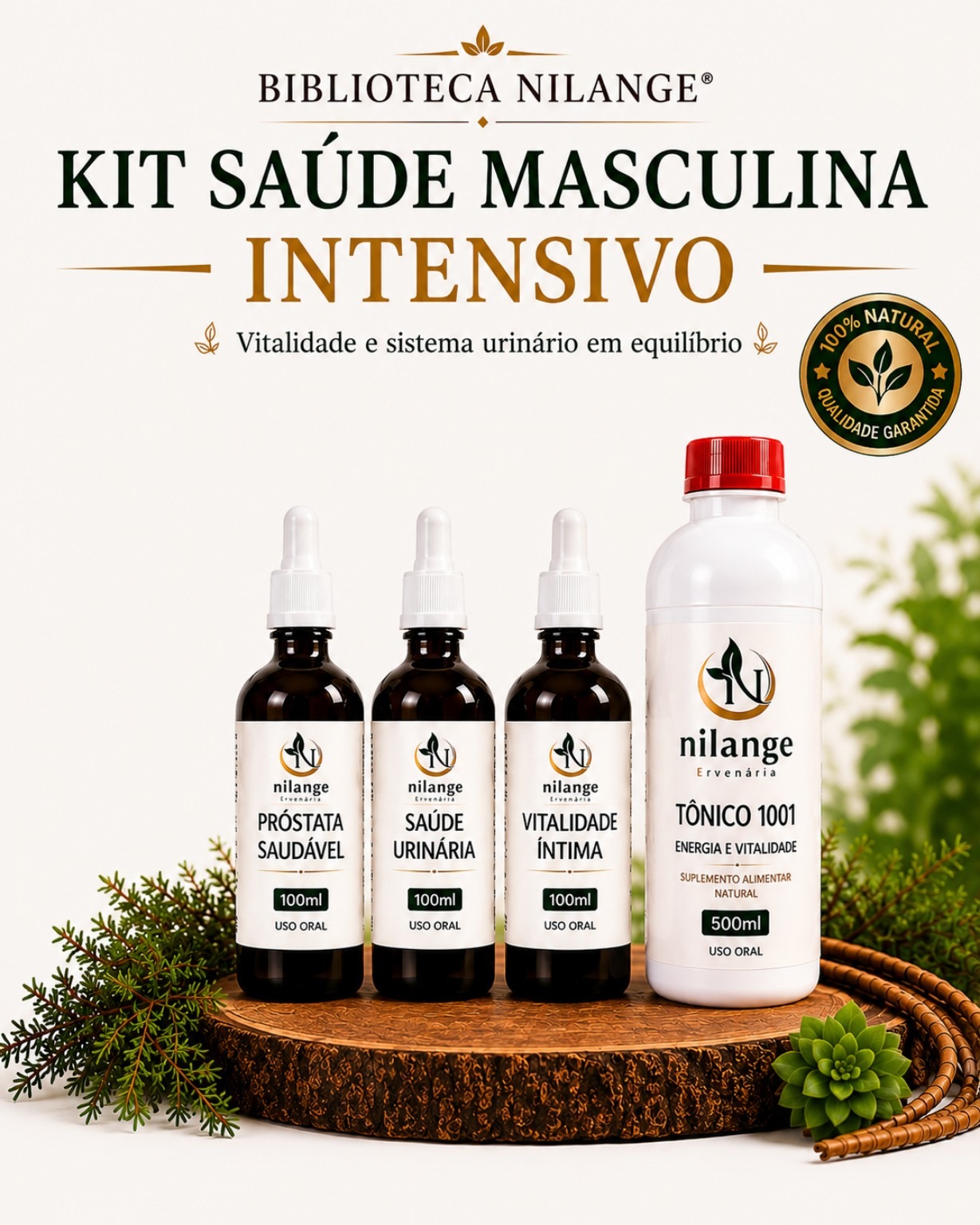 Kit Saúde Masculina Intensivo