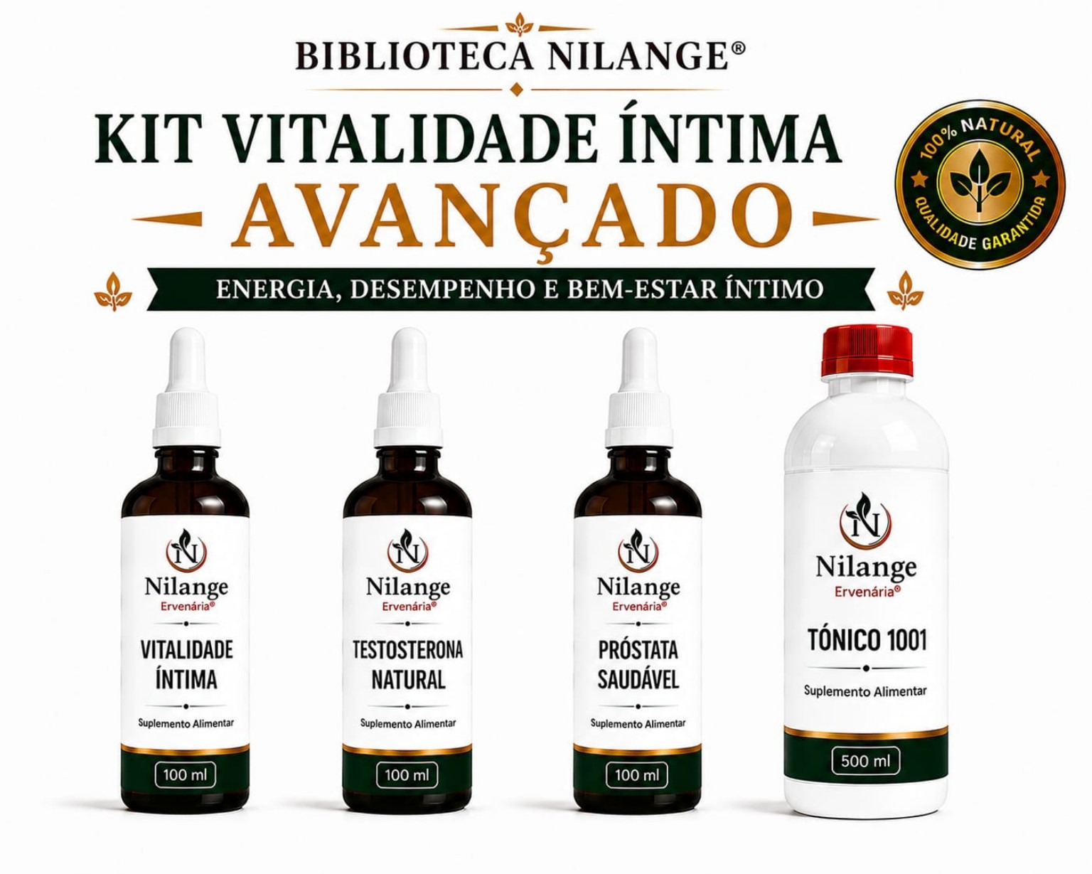 Kit Vitalidade Íntima Avançado